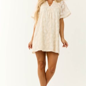 Champagne-Floral-Jacquard-Short-Dress-front-1-0627-282024.jpg